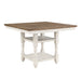 Alburgh 5pc Set (TB+4S) in Brown/Gray/White - 5906WH-36*5 - FAMSA Furniture (TX)