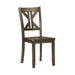 Rivera 5-Piece Pack Dinette Set in Brown/Charcoal - 5907CH-5P - FAMSA Furniture (TX)