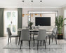 Salerno Dining Table in Black/Gray/White - 5909-59* - FAMSA Furniture (TX)