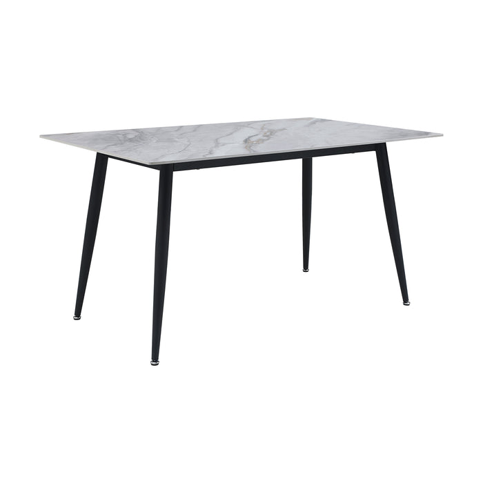 Salerno 5pc Set (TB+4S) in Beige/Black/Gray/White - 5909-59*5BE - FAMSA Furniture (TX)