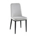 Salerno Side Chair in Beige/Black - 5909BES - FAMSA Furniture (TX)