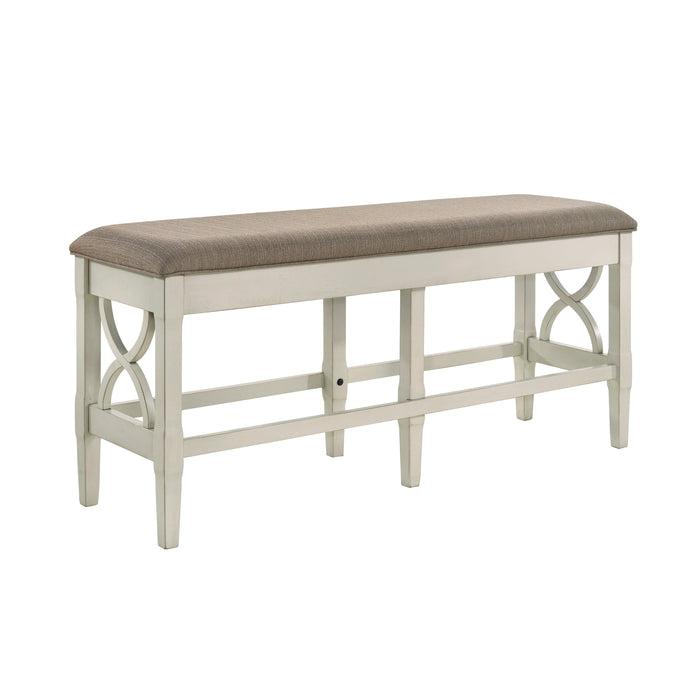 Maribelle Counter Height Bench in Gray - 5910-24BH - FAMSA Furniture (TX)