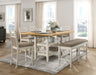 Maribelle Counter Height Chair in Gray - 5910-24 - FAMSA Furniture (TX)