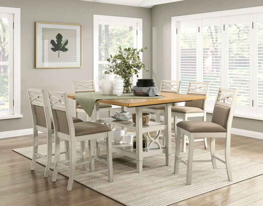 Maribelle Counter Height Chair in Gray - 5910-24 - FAMSA Furniture (TX)