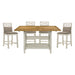 Maribelle 5pc Set (TB+4S) in Gray - 5910-36*5 - FAMSA Furniture (TX)