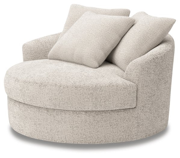 Cuddle Plush Oversized Swivel Accent Chair - FAMSA Furniture (TX)