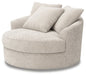 Cuddle Plush Oversized Swivel Accent Chair - FAMSA Furniture (TX)