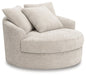 Cuddle Plush Oversized Swivel Accent Chair - FAMSA Furniture (TX)