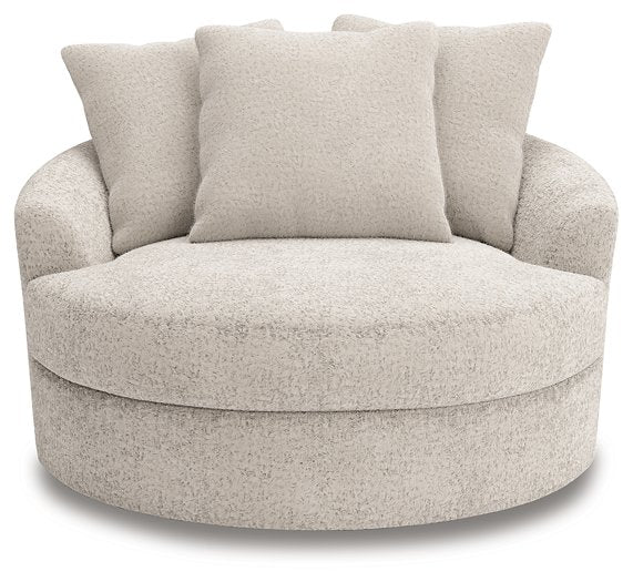 Cuddle Plush Oversized Swivel Accent Chair - FAMSA Furniture (TX)