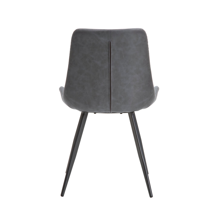 Brixley Side Chair in Black/Gray - 5916S - FAMSA Furniture (TX)