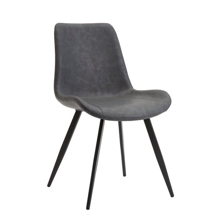 Brixley Side Chair in Black/Gray - 5916S - FAMSA Furniture (TX)