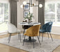 Cosimo Side Chair in Black/Brown - 5920BRS - FAMSA Furniture (TX)
