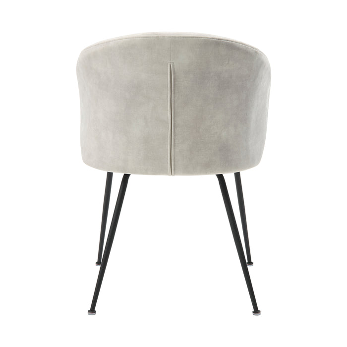 Cosimo Side Chair in Beige/Black - 5920BES - FAMSA Furniture (TX)