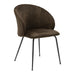 Cosimo Side Chair in Black/Brown - 5920BRS - FAMSA Furniture (TX)