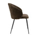 Cosimo Side Chair in Black/Brown - 5920BRS - FAMSA Furniture (TX)