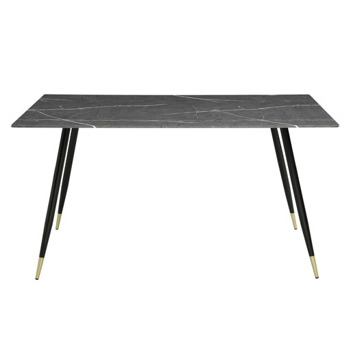Clemente Dining Table in Black/Gold/Gray - 5921-59* - FAMSA Furniture (TX)