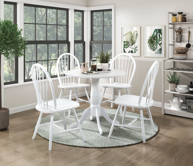 Shelby Side Chair in White - 5923WS - FAMSA Furniture (TX)