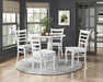 Bonnie Side Chair in White - 5924WS - FAMSA Furniture (TX)