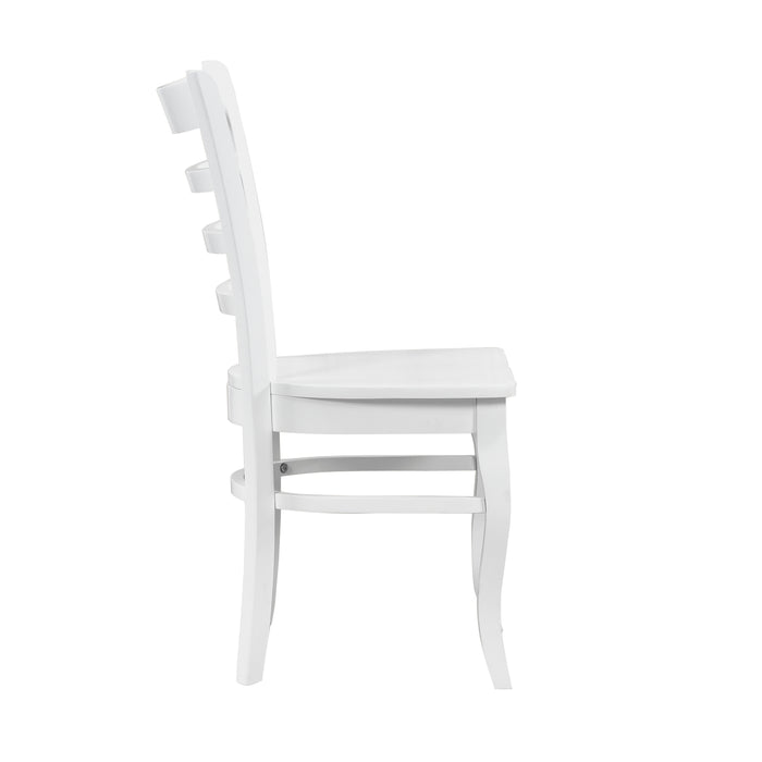 Bonnie Side Chair in White - 5924WS - FAMSA Furniture (TX)