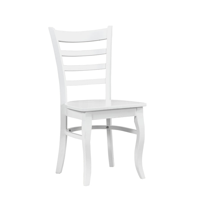 Bonnie Side Chair in White - 5924WS - FAMSA Furniture (TX)