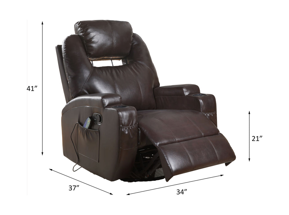 Waterlily Motion Rocker Recliner w/Swivel - Image 6