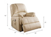 Ixora Recliner w/Power Lift & Massage - Image 3