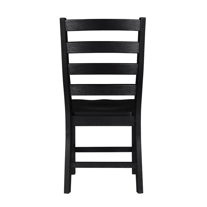 Redmond Side Chair in Black - 5929BKS - FAMSA Furniture (TX)