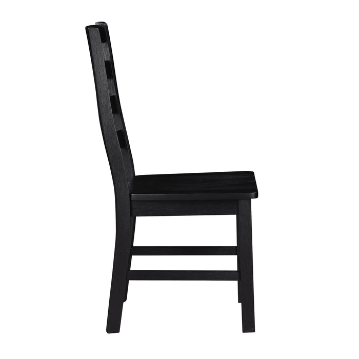 Redmond Side Chair in Black - 5929BKS - FAMSA Furniture (TX)