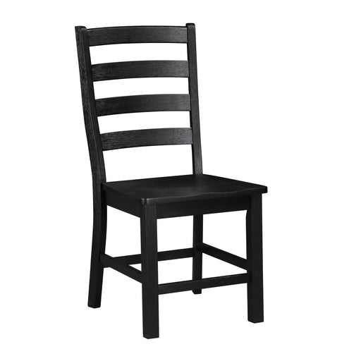 Redmond Side Chair in Black - 5929BKS - FAMSA Furniture (TX)