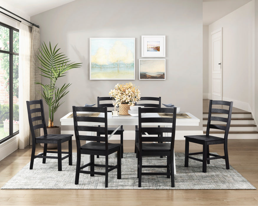 Redmond Dining Table in White - 5929WH-72 - FAMSA Furniture (TX)