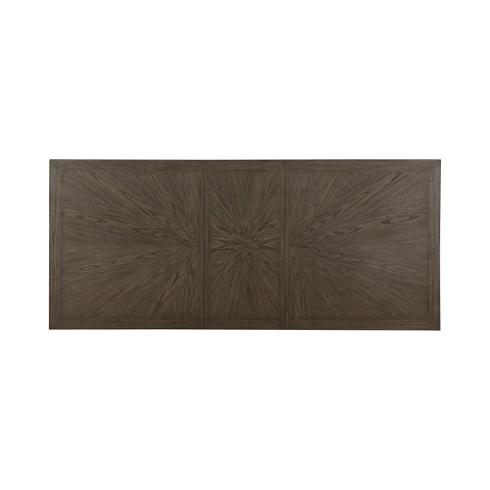 Griffin Dining Table in Brown/Gold/Beige - 5933-96* - FAMSA Furniture (TX)