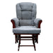 Aeron Glider Chair & Ottoman - Image 2