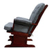 Aeron Glider Chair & Ottoman - Image 3