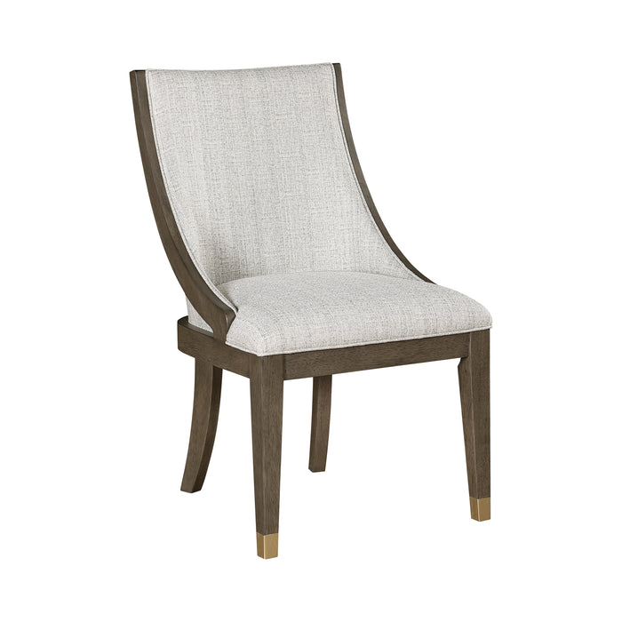 Griffin Arm Chair in Beige/Brown/Gold - 5933A - FAMSA Furniture (TX)