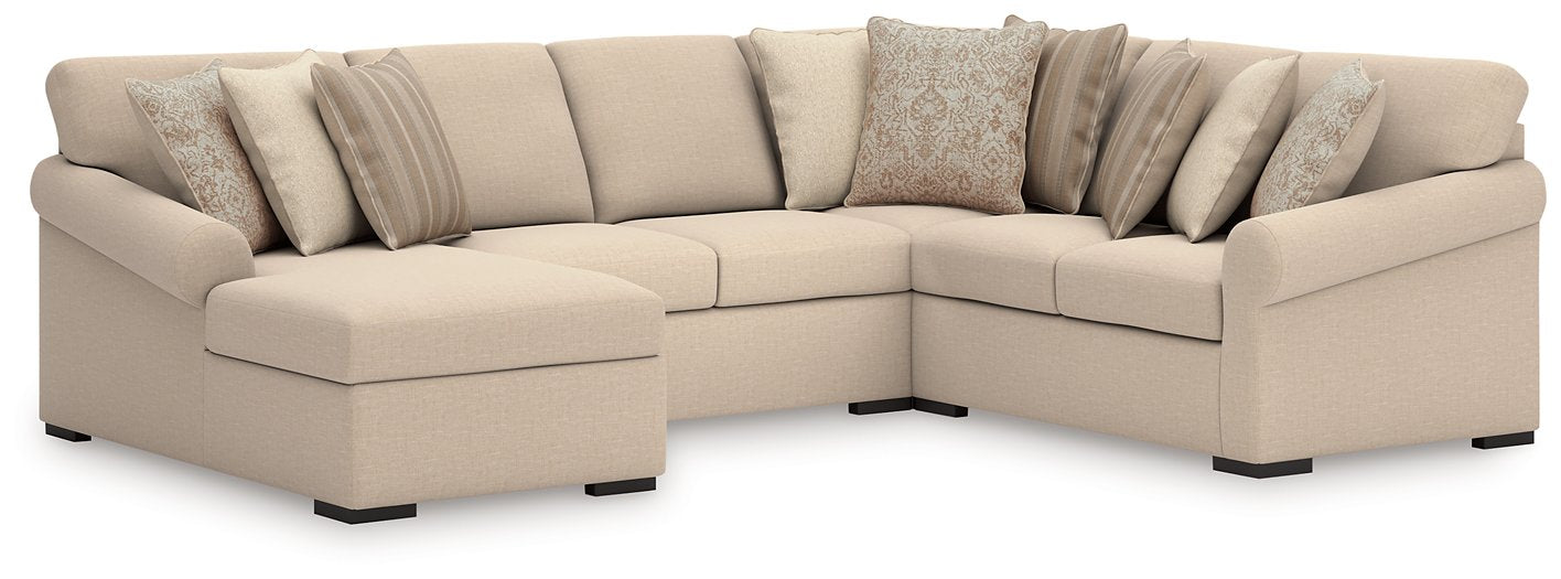 LadyMae Sectional with Chaise - FAMSA Furniture (TX)