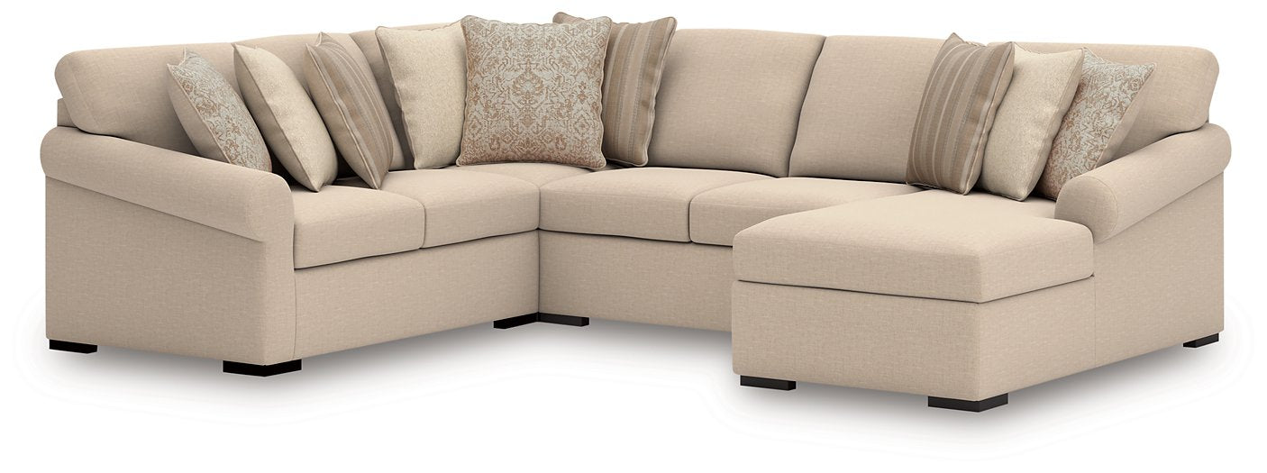 LadyMae Sectional with Chaise - FAMSA Furniture (TX)