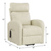 Ricardo Power  Motion Recliner w/Lift - Image 8