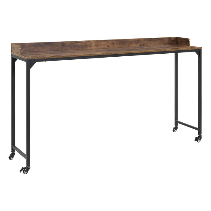 Sumter Over The Bed Desk in Black/Brown - 5963BR-22 - FAMSA Furniture (TX)