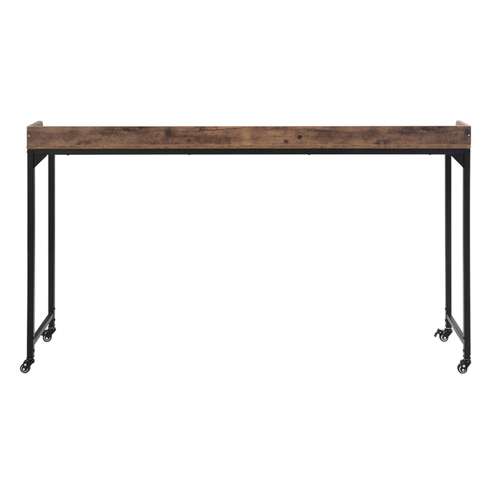 Sumter Over The Bed Desk in Black/Brown - 5963BR-22 - FAMSA Furniture (TX)