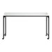 Sumter Over The Bed Desk in Black/White - 5963WH-22 - FAMSA Furniture (TX)