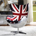 Brancaster British Flag Accent Chair With Swivel - FAMSA Furniture (TX)
