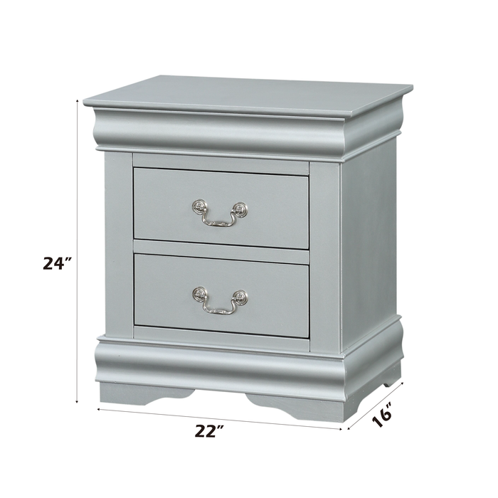 Louis Philippe III Nightstand - Image 13