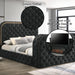 Kana Eastern King Bed w/LED, Fireplace & TV Cabinet - Image 16