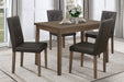 Ahmet Dining Table in Brown/Walnut - 5039BR-48 - FAMSA Furniture (TX)