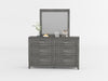 Garretson Mirror in Gray - 1450-6 - FAMSA Furniture (TX)