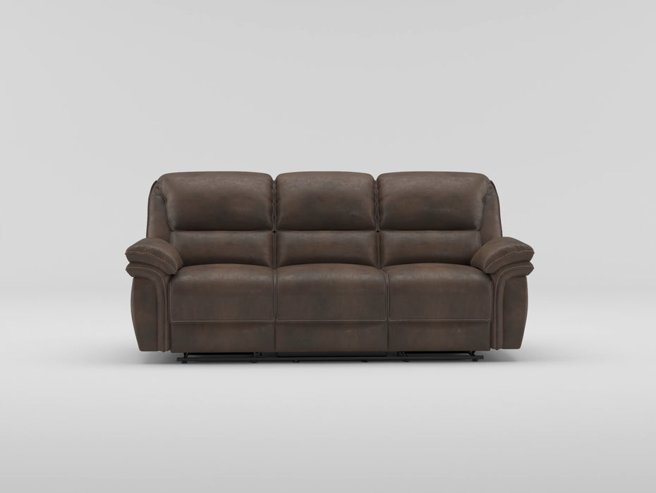 Proctor Double Reclining Sofa in Brown - 8517BRW-3 - FAMSA Furniture (TX)