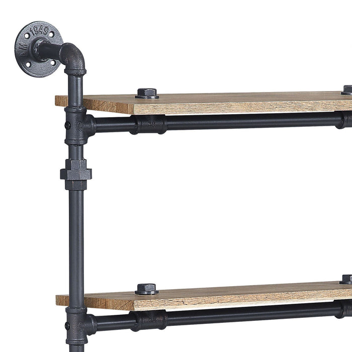 Brantley Wall Rack w/4 Shelves - Image 9