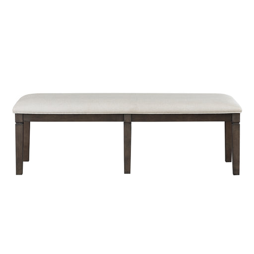 Victoria Bench in Beige,Espresso - 6023-13
