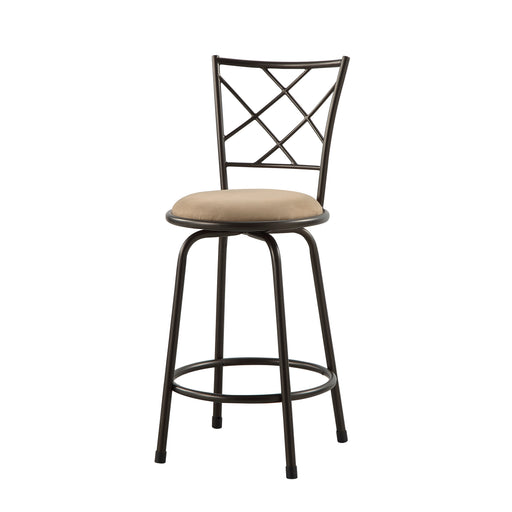 6153-2429 3-PIECE PACK CONVERTIBLE SWIVEL COUNTER/PUB HEIGHT CHAIR (SET OF 3) image