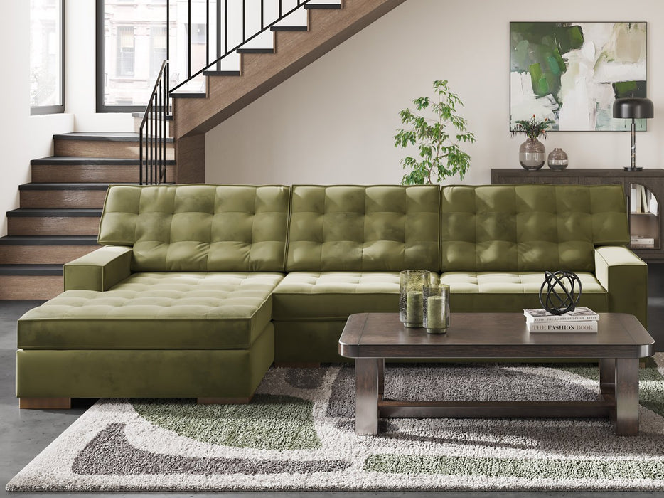 Caspian-Town Sectional with Chaise - FAMSA Furniture (TX)